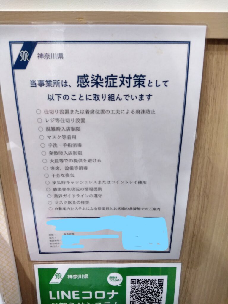 感染防止対策取組書